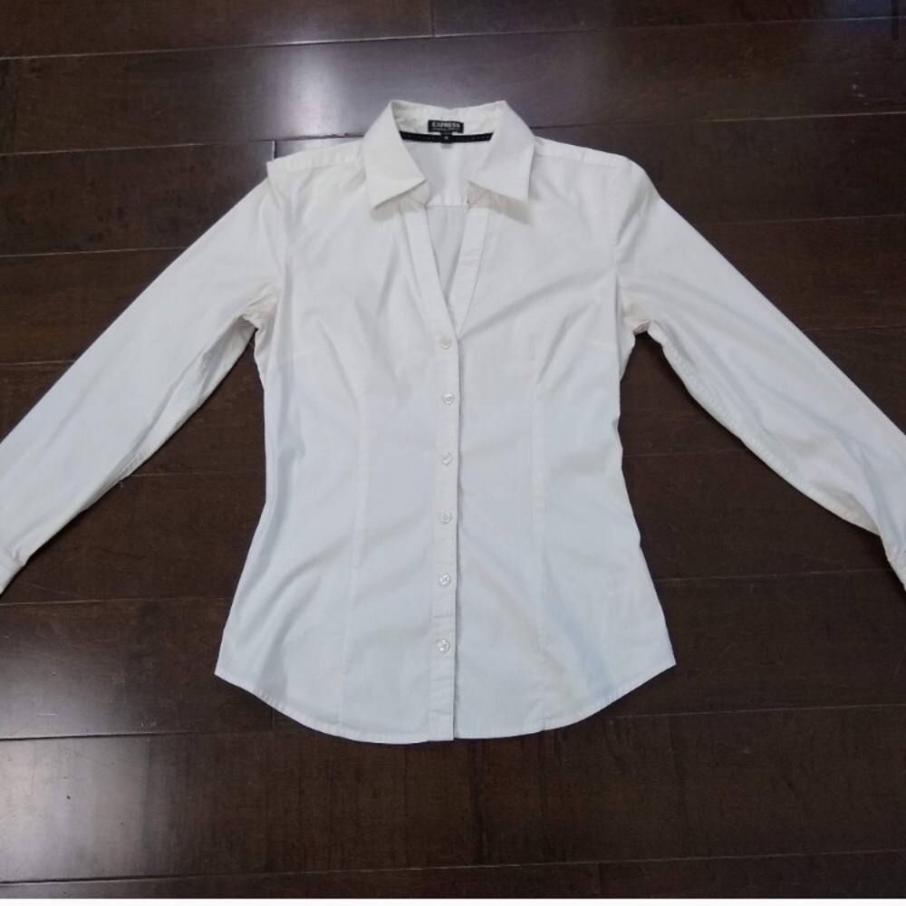 Express Button Down Long Sleeve Shirt